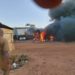 Incendie à Parakou : Quatre camions partis en fumée.