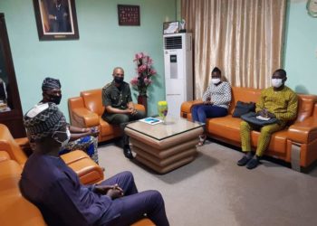 Jci Parakou : Fessal Amadou au cabinet du préfet Djibril Mama Cissé.