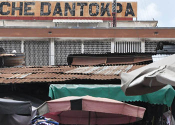 Marché Dantokpa : Un incendie consume huit boutiques.