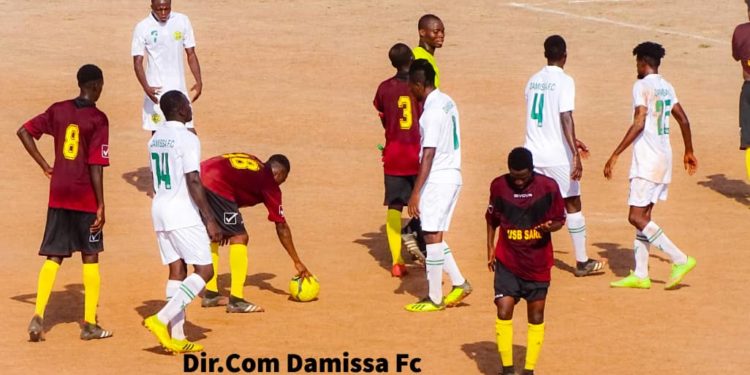 Préparatif de la super ligue pro : Damissa fc de Francis Koto Gbian montre son expérience à l’USB de Fawaz Baboni.