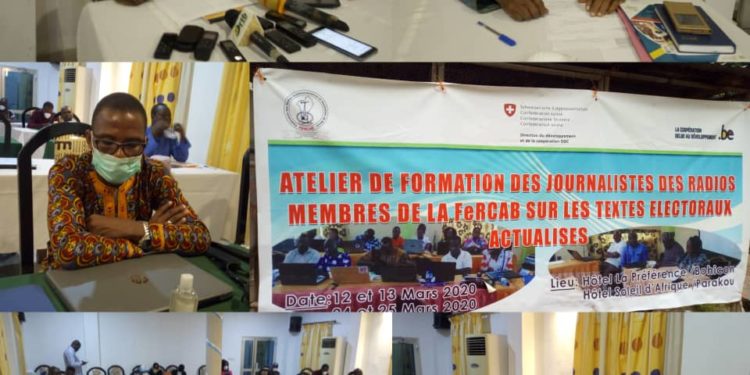 Medias: Atelier de formation des journalistes des radios membre de la FERCAB à Parakou