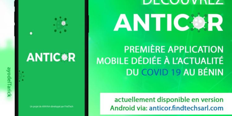 Santé / Innovation au Bénin : Anticor, première application qui vous permet de savoir si vous souffrez du coronavirus. (À télécharger sur anticor.findtechsarl.com)