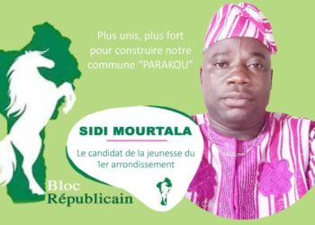 Communales2020:Mourtala Sidi artisan de l’unité au sein des jeunes de Parakou promet le k.o du BR