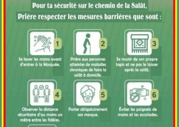Religion / Covid 19 : L’Uib autorise la réouverture des mosquées et les prières collectives (L’Union appelle les fidèles à respecter les gestes barrières)
