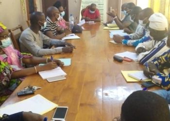 Municipalité de Parakou : Yaya Aboubacar fait l’état des lieux avec le personnel et fixe les objectifs.