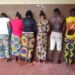 Sécurité à Parakou : Six individus dont trois femmes interpellés par la Police dans une maison avec des stupéfiants et des objets volés