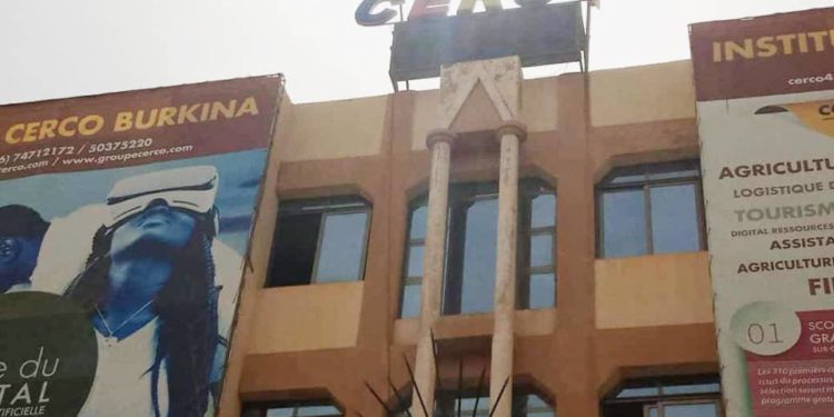 Education : L’Institut CERCO Burkina fermé.