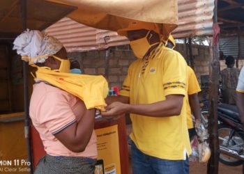 Parakou/Lutte contre la Covid-19: MTN sensibilise et appuie la population.