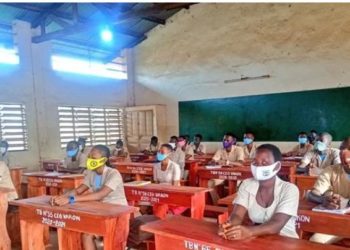 Parakou / Education : Le premier devoir surveillé a démarré dans le respect des gestes barrières.