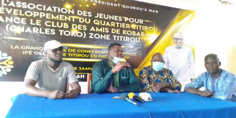 Parakou/Vie associative : Le Club des amis de Kobaba, porté sur les fonts baptismaux. (Assouma Bourou alias Bourou’s man, parrain de l’événement)