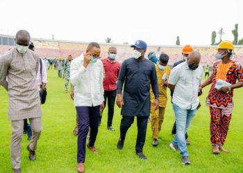 Rénovation du stade Général Mathieu Kérékou : La livraison prévue en mai prochain.