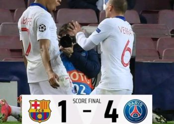 Huitième de finale de la Champions League : Le PSG corrige le Barça.