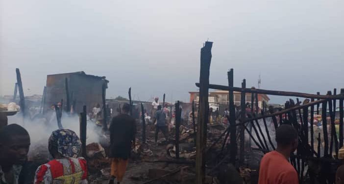 Dantokpa : Le marché à nouveau en feu.