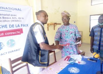 Concours d’affiche de la paix: Lions Club et IRSBAC Com scellent le partenariat d’un levier de promotion des arts..