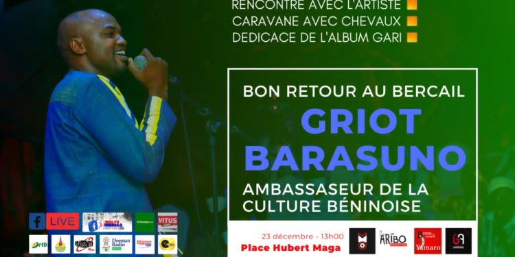Culture : Après sa tournée mondiale, Barasuno accueilli en héros ce jeudi à Parakou.