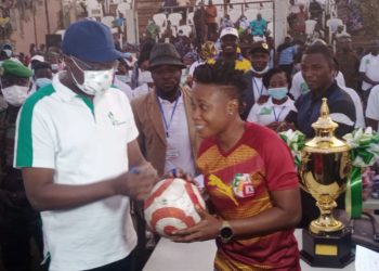 Tournoi des engagés du Br de Samou Seidou Adambi : le stade omnisport de Parakou était aux couleurs du cheval cabré sous l’égide du ministre de l’eau et des mines ( Sina Sport sacré champion de la première édition)
