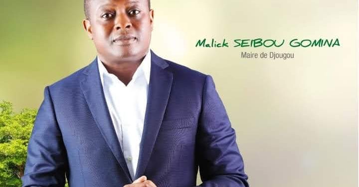 Djougou : Le maire Abdoul Malik Gomina adresse son message pour le nouvel an.