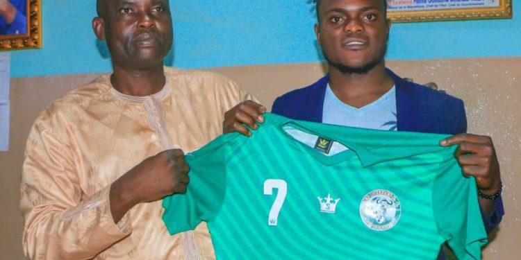 Bénin-Football : En provenance du Burkina Faso, Matinou Katchon Abiola dépose sa valise chez les Buffles fc du Borgou