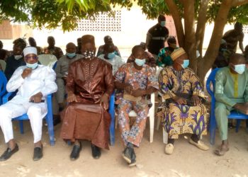 Benin-Vie associative : Après son élection à la tête la communauté Mokolé, Alassane Gobi prend contact avec les forces vives de la communauté.