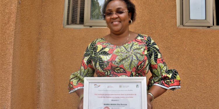 Promotion de la femme : Ella Wama distinguée