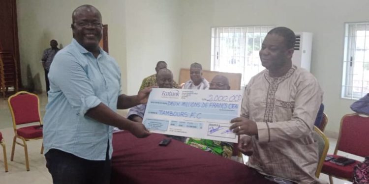 Après la visite du centre d’excellence de N’dali : Mathurin de Chacus et la Fbf appuient les ligues et les clubs D3.