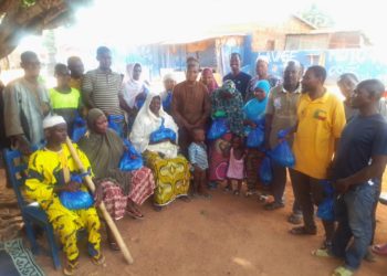 Société : En soutien à la communauté musulmane, le Mouvement Fus offre des vivres à plusieurs ménages à Parakou.