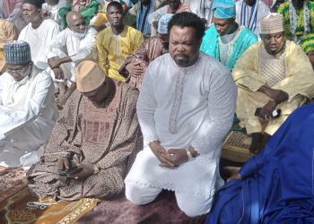 Aïd el fitr 2022 : Sidikou Karimou, Malick Gomina, Illiassou Biaou et Walis Zoumarou communient avec les fidèles musulmans de Djougou