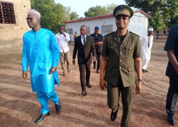 Borgou/Baccalauréat session de juin 2022 : Le préfet Djibril Mama Cissé au Ceg Albarika pour le lancement des épreuves.
