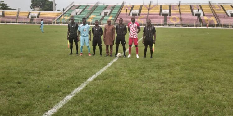 21 ème journée de la super ligue pro : Les Buffles fc du Borgou empochent les trois points et montent au classement.