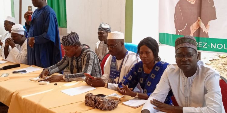 Tournée de remobilisation de la base: Après la Donga, Les Démocrates galvanisent les militants à Parakou. «Nous voulons aller  à l’assemblée nationale pour laver l’honneur du Bénin».