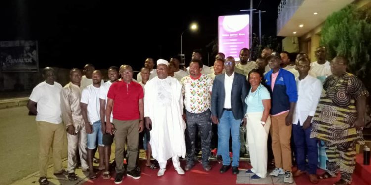 Sports/Handball : Sidikou Karimou encourage l’équipe nationale sénior avant son départ au Maroc