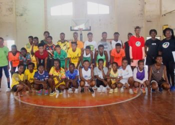 Basketball : Première journée du Camp Amazones Debout à Ouidah.