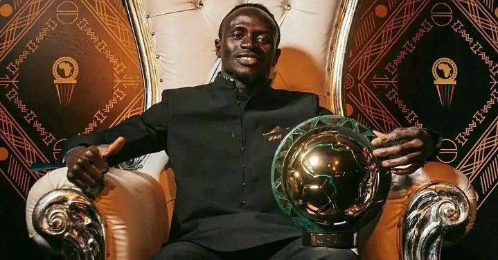 Football: Sadio Mané désigné meilleur footballeur africain 2022.