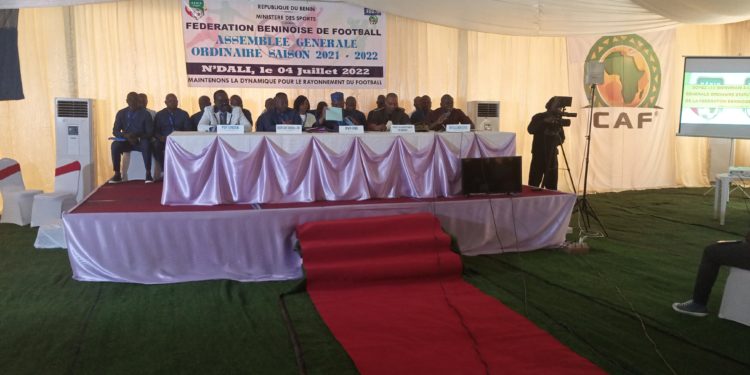 Fédération Béninoise de Football : Le P/VP Francis Koto Gbian préside l’Assemblée Générale Ordinaire .