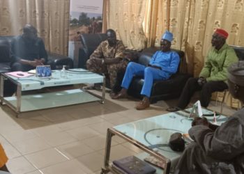 Société : Sylvestre N’tcha reçu en audience par le Maire de N’dali.