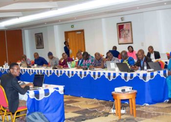 Agriculture – Mise en place des plates-formes e-consei agricole et gestion des équipements par le Pintn2r: Les acteurs du secteur agricole étaient en formation à Cotonou.