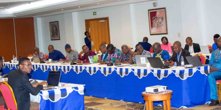 Agriculture – Mise en place des plates-formes e-consei agricole et gestion des équipements par le Pintn2r: Les acteurs du secteur agricole étaient en formation à Cotonou.