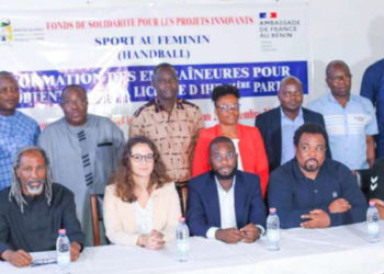 Projet Sport au féminin – Formation des entraîneurs : Sidikou Karimou Et Bellarminus Kakpovi Lancent le top.