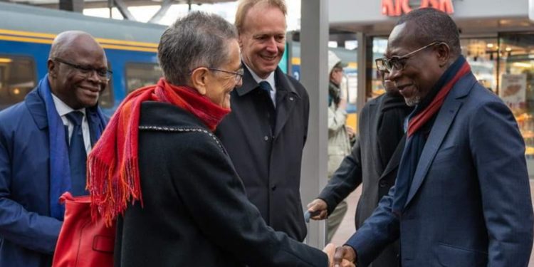 Diplomatie : Patrice Talon en visite de travail au Pays-Bas.