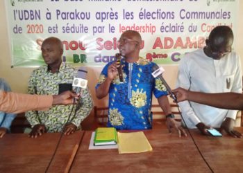 Politique – 8è CE : Grâce au leadership de Samou Seïdou Adambi, Bernadin Gnansounou vide l’ UDBN pour le BR.