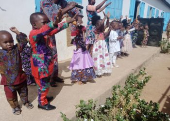 Parakou : Le CSP Aboudou Baba célèbre la Noël avec ses écoliers.