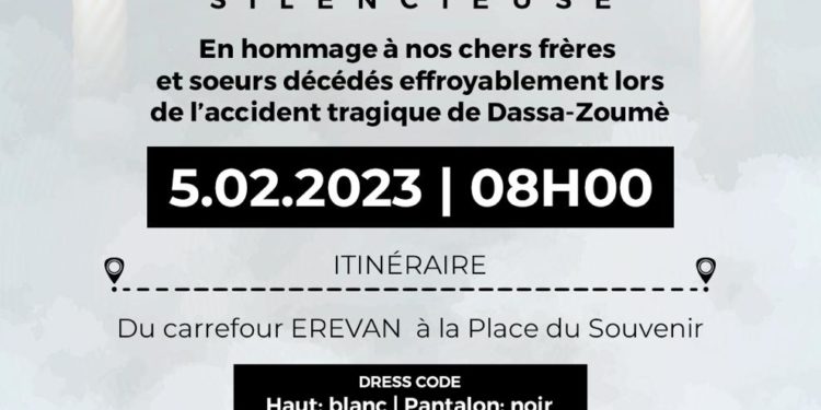 Drame de Dassa : Les citoyens béninois vont rendre hommage à travers une marche silenceuse.