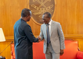 Rencontre Patrice Talon – Les Démocrates : Éric Houndété pas totalement satisfait.