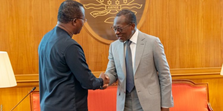 Rencontre Patrice Talon – Les Démocrates : Éric Houndété pas totalement satisfait.