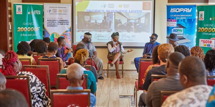 1ère édition du Tropics Business mixer au Bénin: Les industries créatives au cœur des échanges pour un développement économique durable et inclusif.