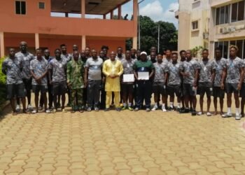 Ligue pro suite : La brillante prestation de l’As Tonnerre saluée par le maire Rufino d’Almeida.