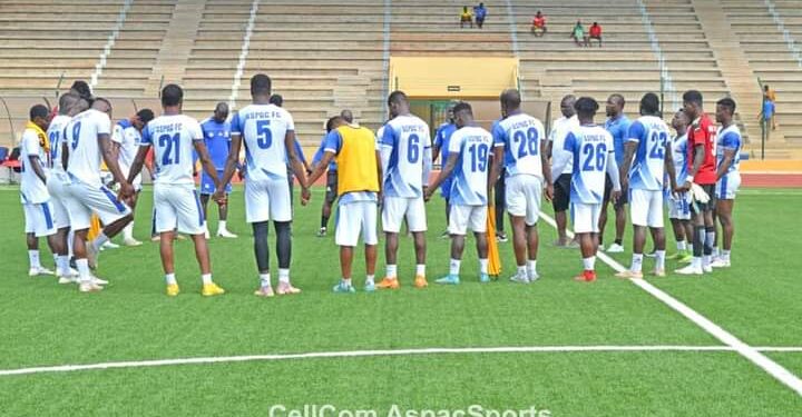 Football – Aspac : L’encadrement technique ne gardera que 4 joueurs ( un test est réservé pour les autres)