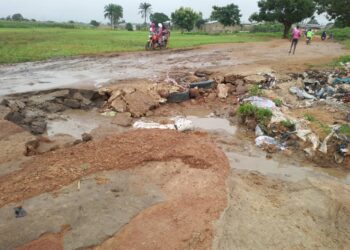 Saison des pluies à Parakou : Les populations de Damabou et de Bah-Mora souffrent le martyre.