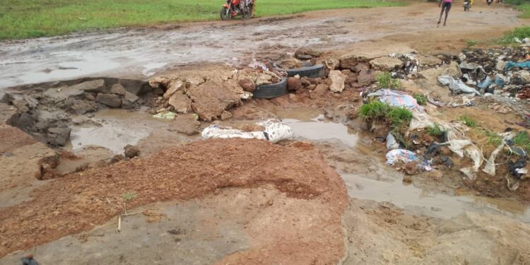Saison des pluies à Parakou : Les populations de Damabou et de Bah-Mora souffrent le martyre.
