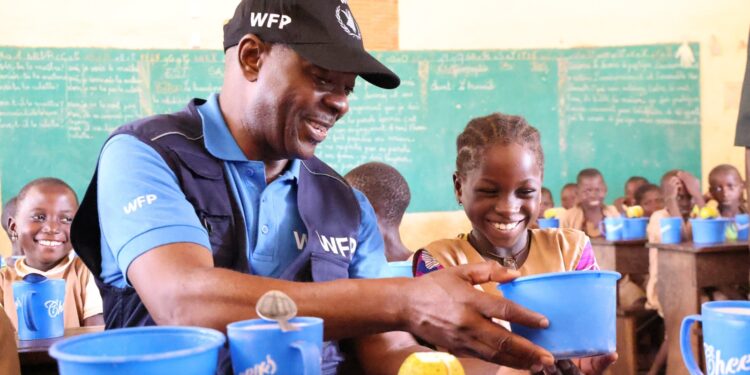 Année scolaire 2023-2024 : Les cantines font leur rentrée. (Le représentant du PAM,Ali Ouattara fait le constat dans l’Alibori)